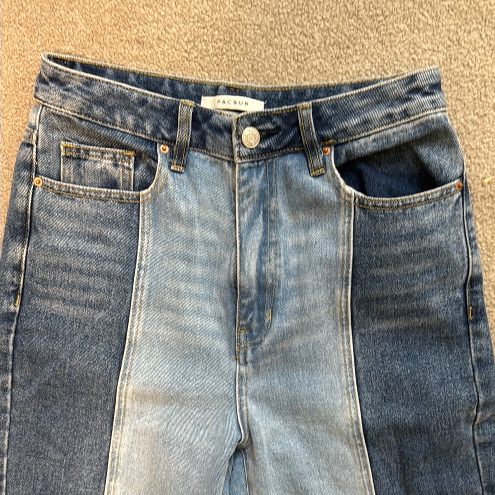 PacSun Blue High Rise 90s bf jeans